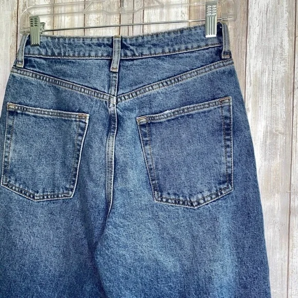 👖 NWT Lovers + Friends Ryan High Rise Straight Jeans – Size 25 - Picture 9 of 12